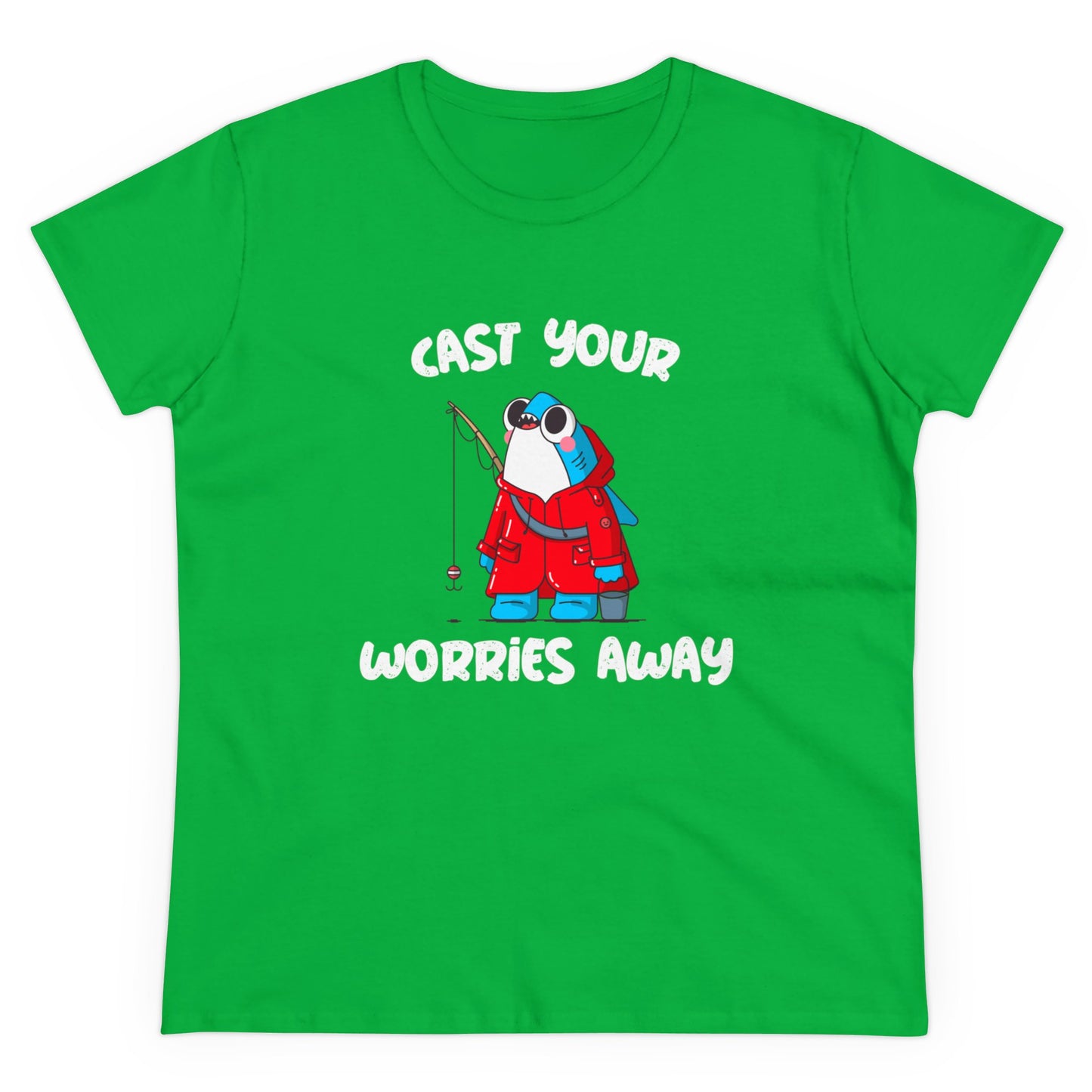 Cast Your Worries Away Women's T-Shirt