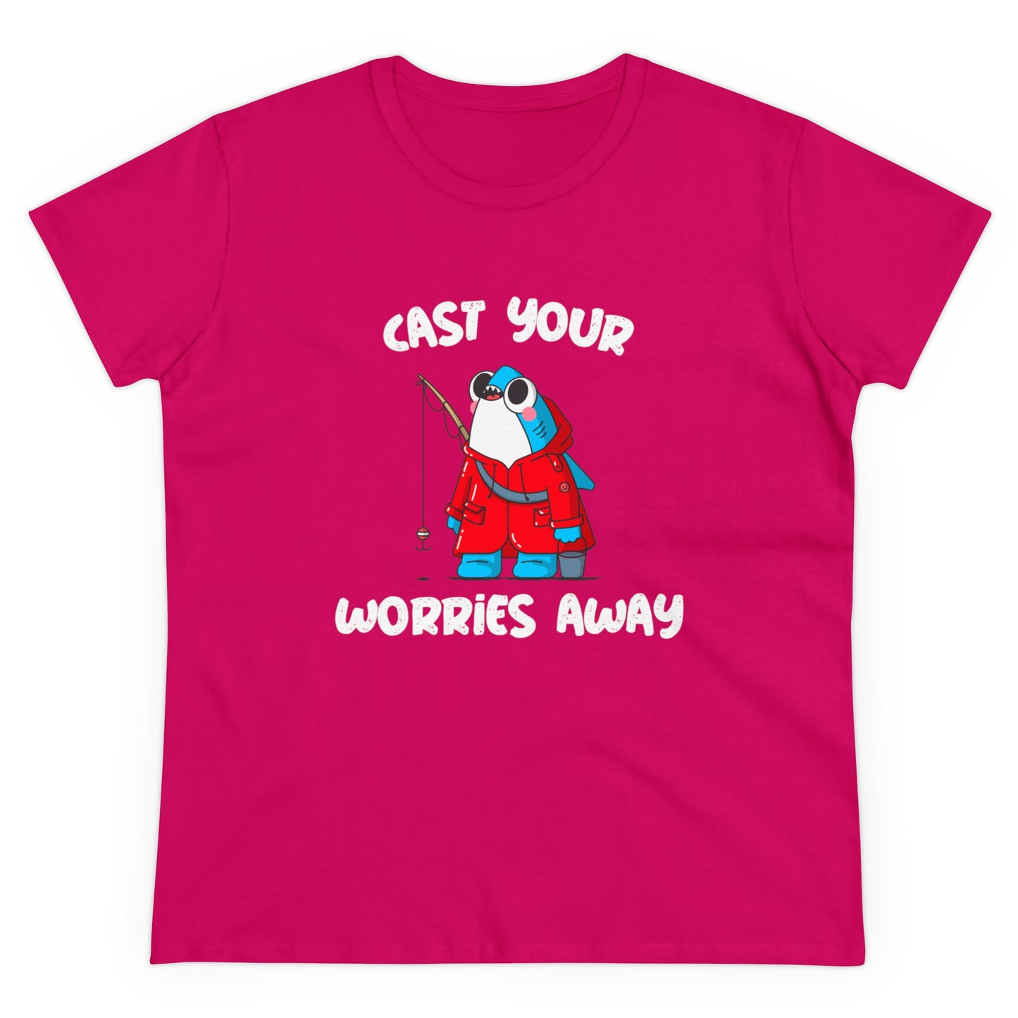 Cast Your Worries Away Women's T-Shirt