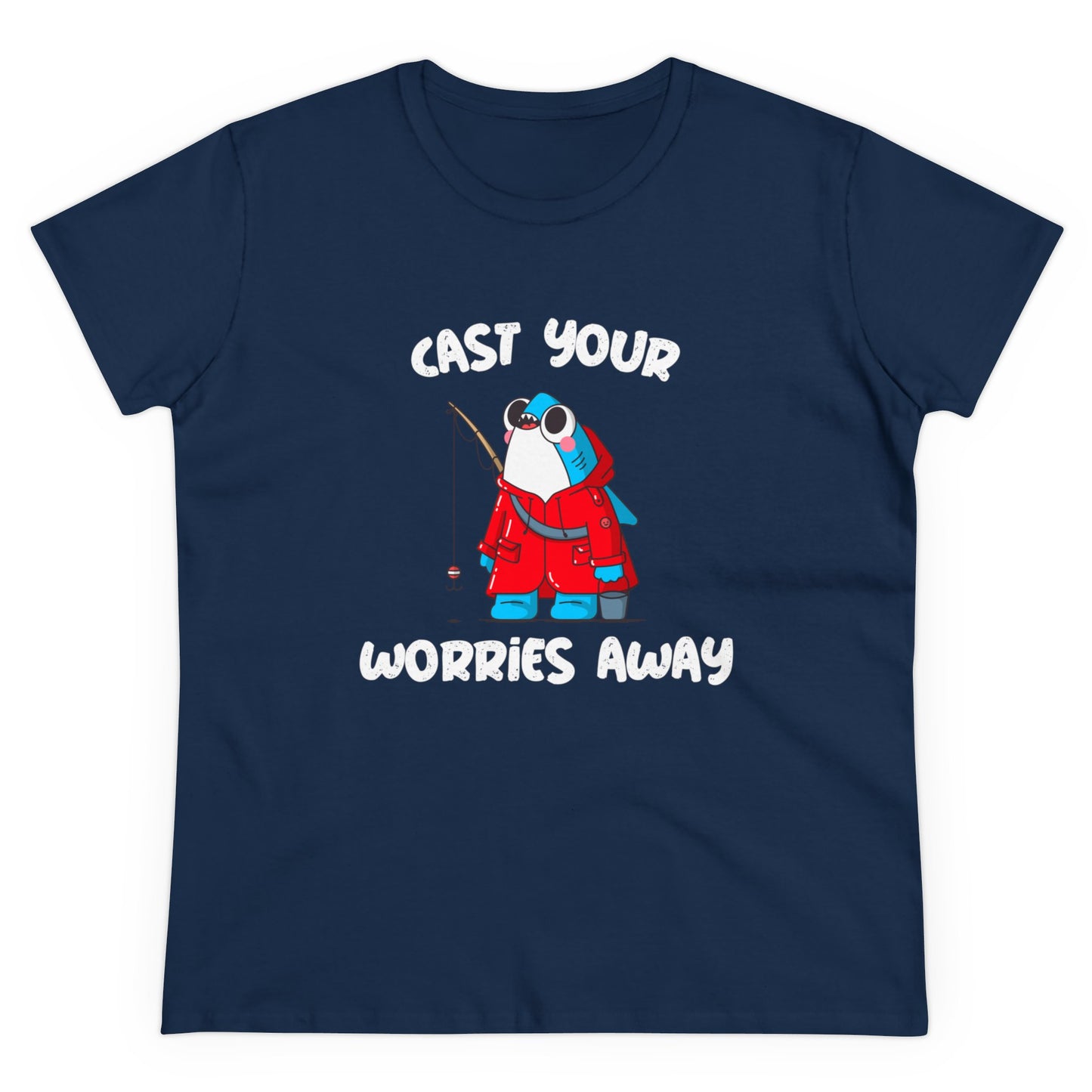 Cast Your Worries Away Women's T-Shirt