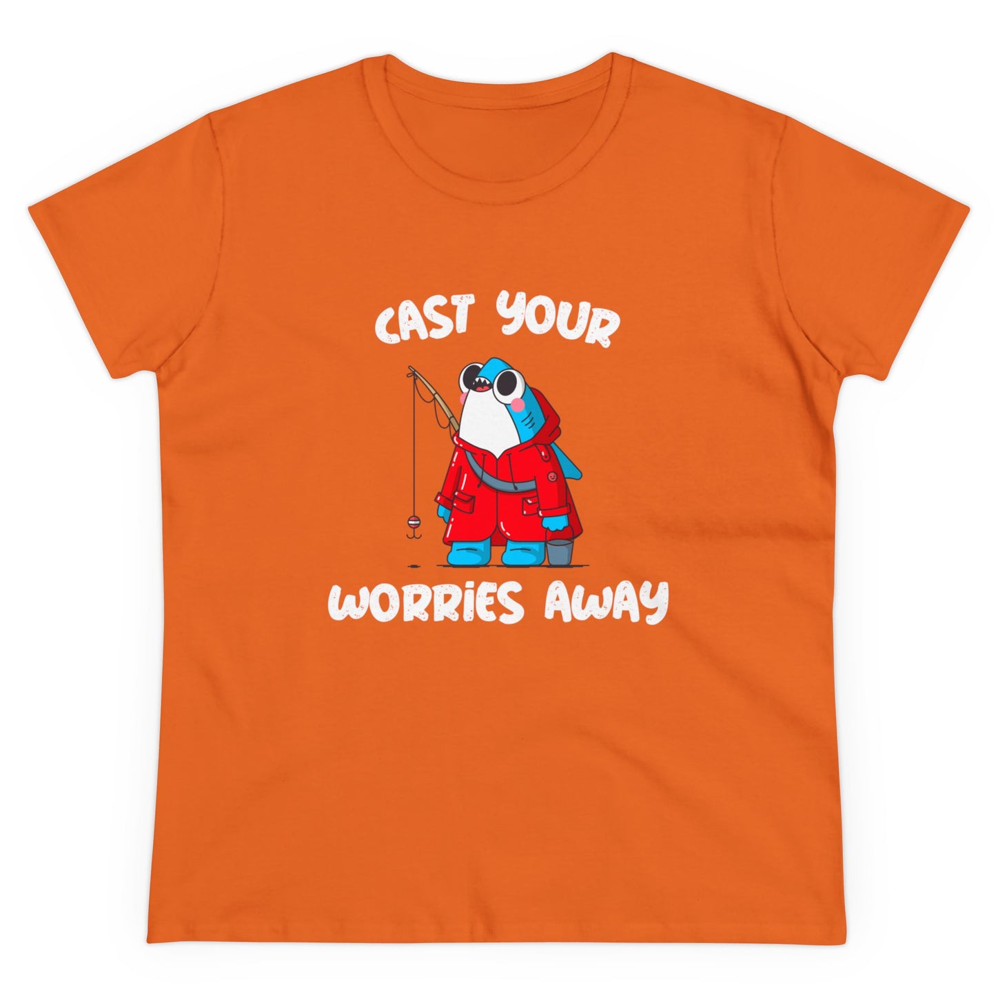 Cast Your Worries Away Women's T-Shirt