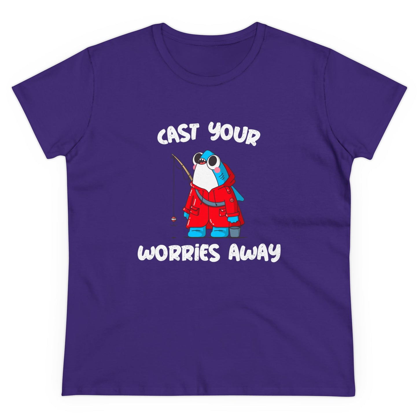 Cast Your Worries Away Women's T-Shirt