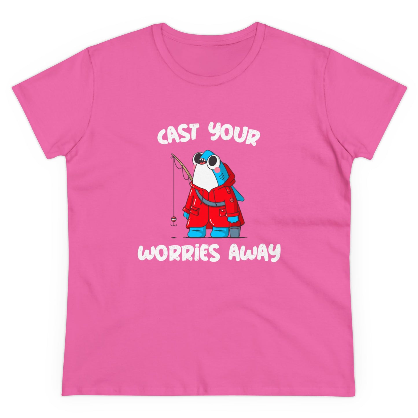 Cast Your Worries Away Women's T-Shirt